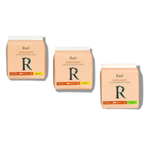 Rael Organic Cotton Cover Liners 3-Months Supply
