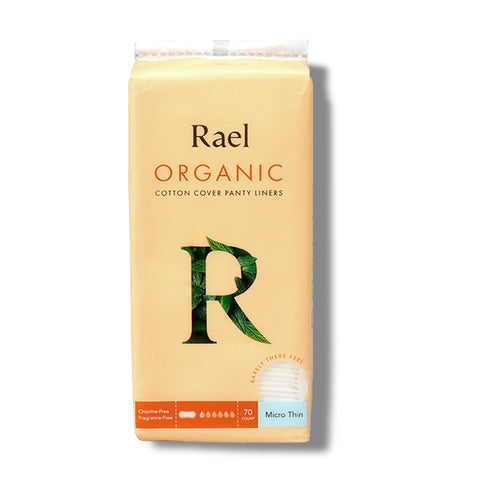 Rael Micro Thin Liners with Organic Cotton Cover 70s